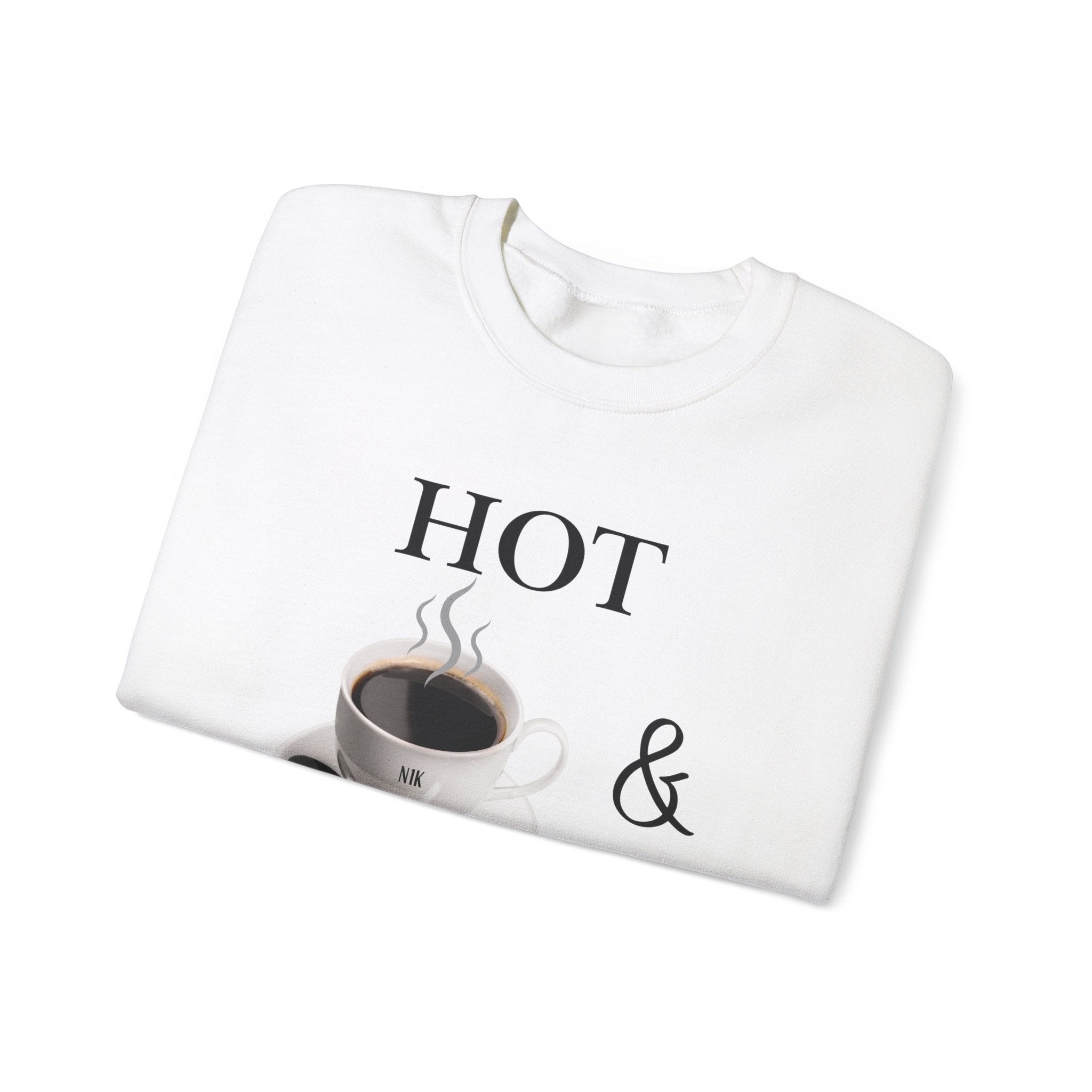 Hot and Steamy Cofee Unisex Heavy Blend™ Crewneck Sweatshirt
